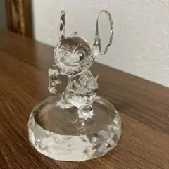 スティッチ　ガラス製