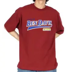 BEN DAVIS　Tシャツ バーガンディ