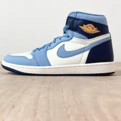 【極美品】NIKE エアジョーダン1 HI UNC 白 青 28.5cm