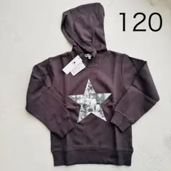 GLOBAL WORK 星型 グラフィック パーカー 120