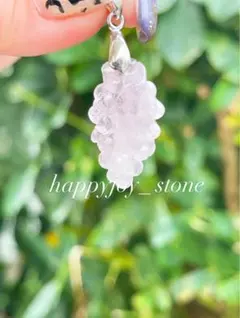 清純・愛情の象徴✨☆モルガナイト☆葡萄型ペンダントトップ