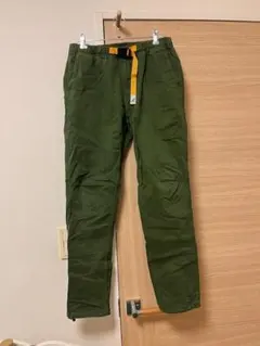 グラミチ アダムエロペ NNパンツ ガーメントダイ タイトフィット M オリーブ