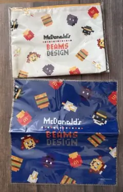 【新品未開封】マクドナルド 福袋 2025 BEAMSコラボ ポーチ＆クロス