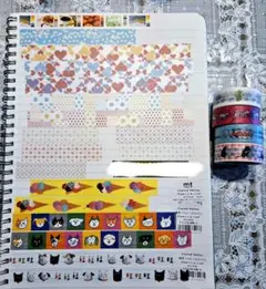 mt マステ19種+他マステ25g★切り売り50センチ　台湾作家やカラセレなど
