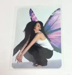 少女時代 テヨン 韓国 展示会 ポップアップ MD購入特典トレカ 蝶々