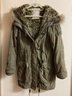 INGNI モッズコートヒョウ柄ボア