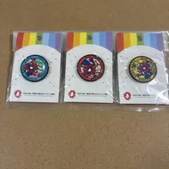 新品】EXPO2025 大阪関西万博ミャクミャクマンホール風ピンズ 2種類