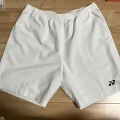 YONEX バドミントン ゲームパンツ ホワイト - メルカリ