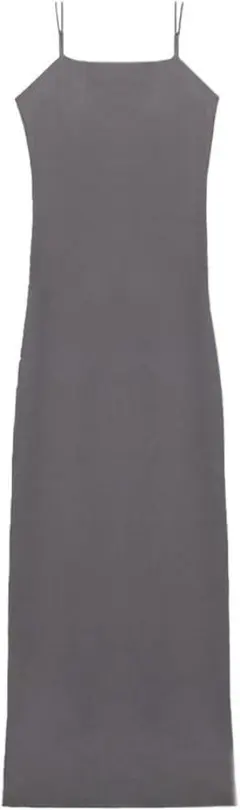 【定価5000円・新品・日本企業】カップ付きワンピース ミドル丈ノンワイヤー L