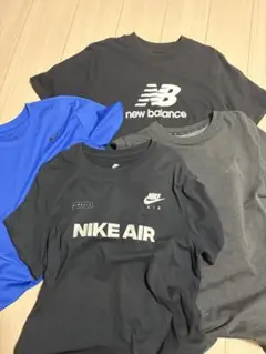 スポーツウェア 半袖 4点セットNB nike adidas Tシャツ サッカー