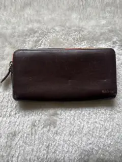 Paul Smith ポールスミス 長財布 レザー 本革 ブラウンのサムネイル