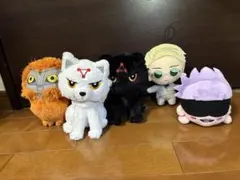 呪術廻戦ぬいぐるみ　玉犬　鵺　五条悟　七海建人