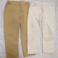 UNIQLO　裏起毛ズボン2枚　90サイズ