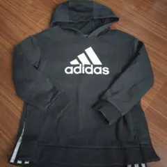 adidas ブラック パーカー サイズ130