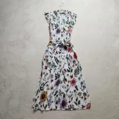 ✨大人気✨ZARA ザラ フラワープリント ロングワンピース 花柄 人気