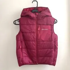 モンベル　ダウンベスト　リバーシブル　130