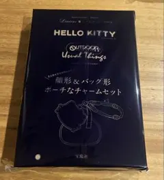 ハローキティ 顔形&バッグ形ポーチなチャームセット