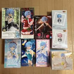 Re:ゼロから始める異世界生活　フィギュア　まとめ売り　27260512J03L Re:ゼロから始める異世界生活 フィギュア まとめ売り 27260512J03L