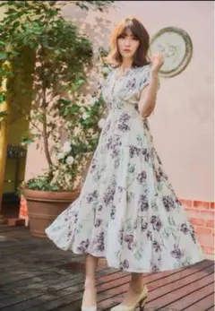Herlipto Full Of Love Long Dress ワンピース