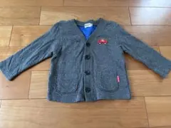 【値下げ】HOT BISCUITS カーディガン 80cm