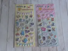 ポケモン プチプチシール4　2種類セット