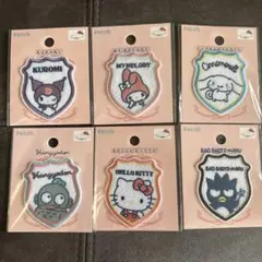 サンリオ ワッペンセット 6点