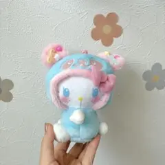 サンリオ ハローキティ くりっぴぃ ぬいぐるみ パンダ　キーホルダー　チャーム