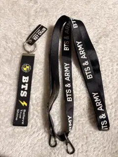 BTS & ARMY キーホルダー付きストラップ