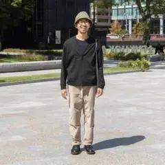 うなぎの寝床　MONPE 遠州 コーデュロイストレッチ Ver.3 ベージュ　S