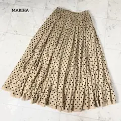 ♡マリハ♡ロングスカート♡36♡水玉♡ - メルカリ
