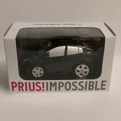 【非売品】TOYOTA　トヨタ　プリウス　プルバックカー　黒　ブラックのサムネイル