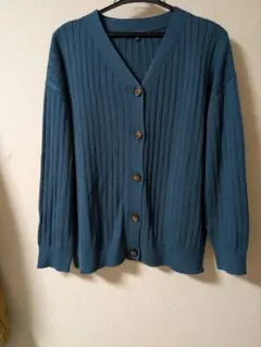 BLUELIFE ダークグリーン カーディガン サイズ3