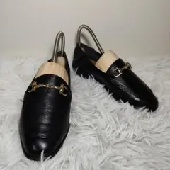 ​美品✨GRISE Le Talon ビットローファー ブラック 21.5cmのサムネイル