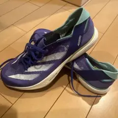 adidas ADIZERO スパイクシューズ パープル/ターコイズ