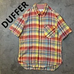 DUFFER メンズ　半袖ボタンダウン（BD）シャツ Lのサムネイル