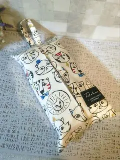 どうぶつ柄　ティッシュカバー　ソフトパックティッシュカバー　フェイス