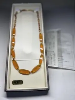 【希少】鼈甲　ネックレス Amazon | 【創業145年べっ甲の菊池】 本べっ甲ネックレス