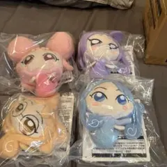らき☆すた 10周年記念 寝そべりぬいぐるみ 全4種セット らきすた