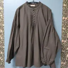 Samantha Mo ダークグレー 長袖シャツ