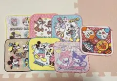 ミニハンカチタオル 7組set