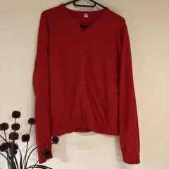 ユニクロ　UVカットクルーネックカーディガン
