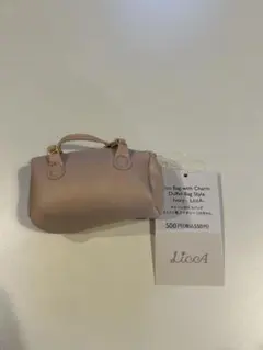 リカちゃん チャーム付きエコバッグ ボストン風 アイボリー スリーピーのサムネイル