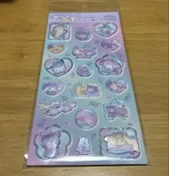 すりガラス風シール　ユニコーン