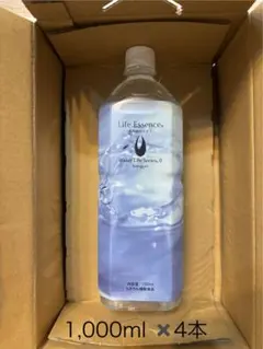 5月購入】【洗浄スポンジ付】1000mlライフエッセンスお得な3本組