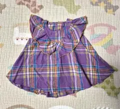 BREEZE チェック柄 トップス 90サイズ