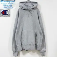 XL相当　70s復刻　US規格　チャンピオン　目無し　リバースウィーブパーカー