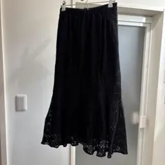レディース　GUマーメイドロングスカート