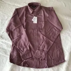 新品　4,389円　AOKI レミュー　長袖 シャツ　M ストレッチ　アオキ