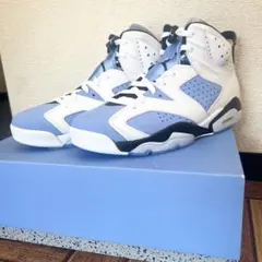値下げNIKEAIRJORDAN6 UNC UNIVERSITYBLUE27.5