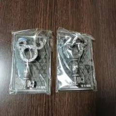 ミッキー&ミニー　キーリング